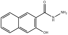 3-羟基-2-萘酸肼 结构式