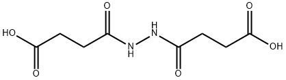 1,2-Bis(3-carboxypropanoyl)-hydrazine 结构式