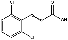 2,6-二氯肉桂酸 结构式