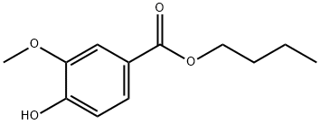 香草酸丁酯, 5348-74-3, 结构式