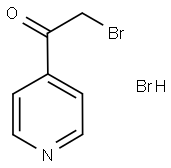 4-(溴乙酰基)吡啶氢溴酸盐, 5349-17-7, 结构式