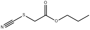 Thiocyanatoacetic acid propyl ester 结构式