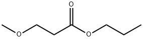 propyl 3-methoxypropanoate 结构式