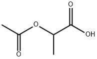 (±)-2-乙酸基丙酸, 535-17-1, 结构式