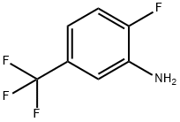2-氟-5-三氟甲基苯胺, 535-52-4, 结构式