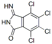 2,3-Dihydro-4,5,6,7-tetrachloro-3-imino-1H-isoindole-1-one 结构式