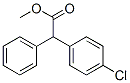 (4-Chlorophenyl)phenylacetic acid methyl ester 结构式