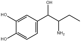 2-Amino-1-(3,4-dihydroxyphenyl)-1-butanol 结构式