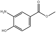 3-氨基-4-羟基苯甲酸甲酯, 536-25-4, 结构式
