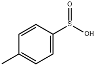 对甲苯亚磺酸, 536-57-2, 结构式