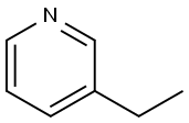 3-Ethylpyridine Struktur