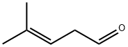 4-甲基-3-戊烯醛, 5362-50-5, 结构式