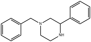 N-1-苄基-3-苯基哌嗪, 5368-32-1, 结构式