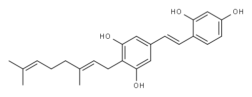 高黄绿酸, 537-41-7, 结构式