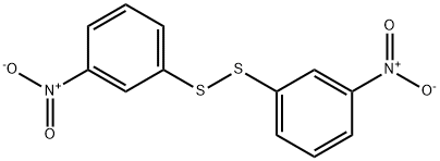 Bis(3-nitrophenyl) disulfide Struktur