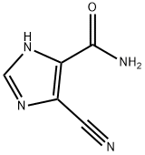 4-氰基-5-咪唑甲酰胺, 5372-23-6, 结构式