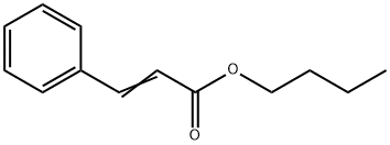 3-フェニルプロペン酸ブチル 化学構造式
