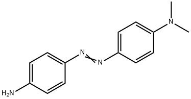 N,N-二甲基-4,4-偶氮二苯胺 结构式