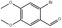 6-溴藜芦醛, 5392-10-9, 结构式