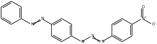 对硝基苯重氮氨基偶氮苯, 5392-67-6, 结构式