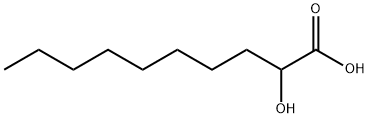 2-羟基癸酸, 5393-81-7, 结构式