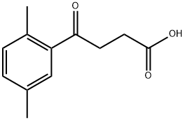 4-(2,5-二甲基-苯基)-4-羰基-丁酸, 5394-59-2, 结构式