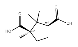 DL-樟脑酸 结构式