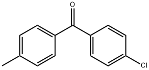 4-氯-4'-甲基二苯甲酮 结构式