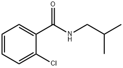 2-氯-N-异丁基苯甲酰胺 结构式