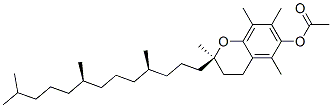 維他命E醋酸鹽, 54-22-8, 结构式
