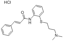 CINANSERIN HYDROCHLORIDE, 54-84-2, 结构式