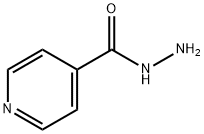 イソニコチン酸ヒドラジド 化学構造式