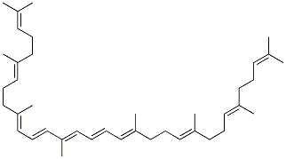六氢番茄红素 结构式