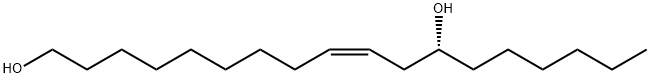 蓖麻油醇, 540-11-4, 结构式