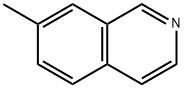 7-メチルイソキノリン 化学構造式