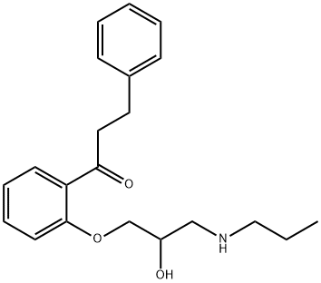 Propafenone Struktur