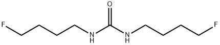 1,3-Bis(4-fluorobutyl)urea 结构式