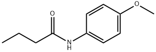 4'-甲氧基丁酰苯胺 结构式