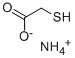 巯基乙酸铵, 5421-46-5, 结构式