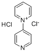 1-(4-吡啶基)吡啶氯盐酸盐, 5421-92-1, 结构式