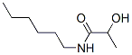 N-hexyl-2-hydroxy-propanamide 结构式