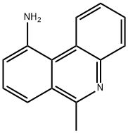 6-Methyl-10-phenanthridinamine 结构式