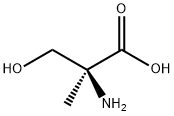2-甲基-DL-丝氨酸水合物, 5424-29-3, 结构式