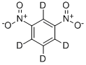 1,3-ジニトロベンゼン-D4 化学構造式