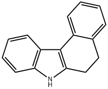 5H,6H,7H-benzo[c]carbazole 结构式