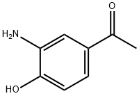 3'-アミノ-4'-ヒドロキシアセトフェノン 化学構造式