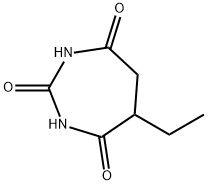5-ethyl-1,3-diazepane-2,4,7-trione 结构式