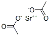 乙酸锶, 543-94-2, 结构式