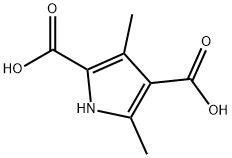 2,4-二甲基吡咯-3,5-二羧酸, 5434-29-7, 结构式