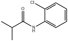 N-(2-chlorophenyl)-2-methyl-propanamide 结构式